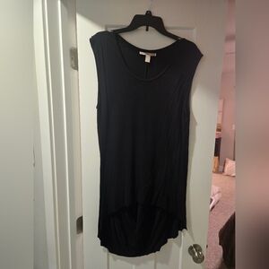 Forever 21 Hi Low Cap Sleeve Long Tunic